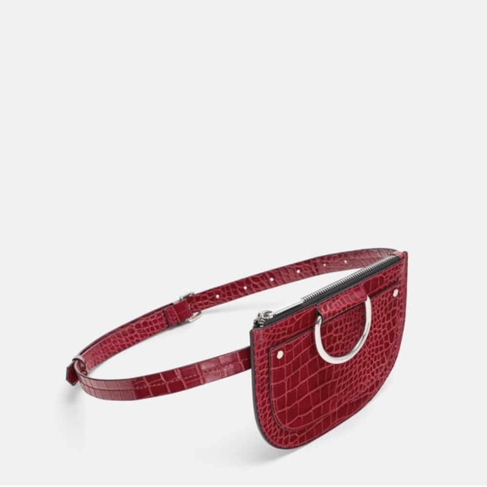 ZARA BELT BAG WITH RING DETAIL - Picture 2 of 6